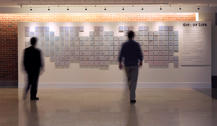 UK “Gift of Life” Memorial Wall