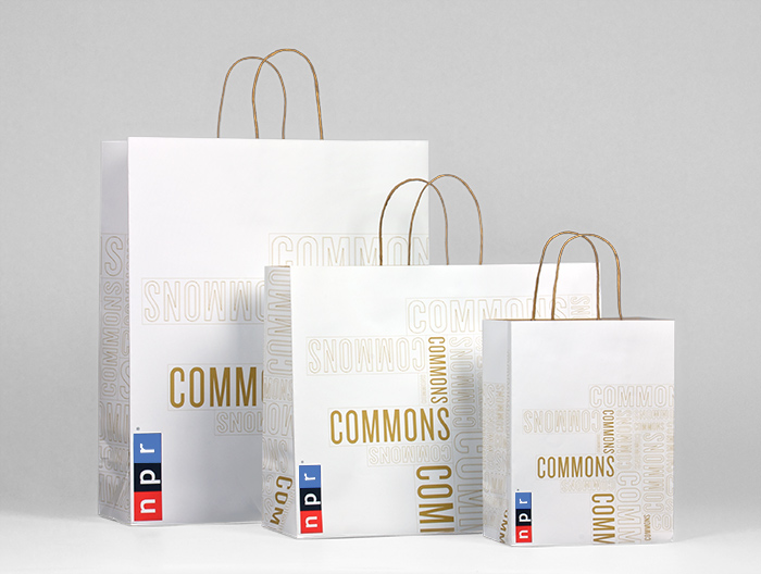 NPR Commons shopping bags