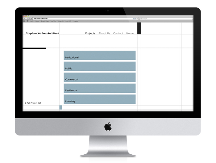 Stephen Yablon Architect website