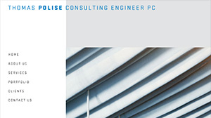Thomas Polise Consulting Engineer website design