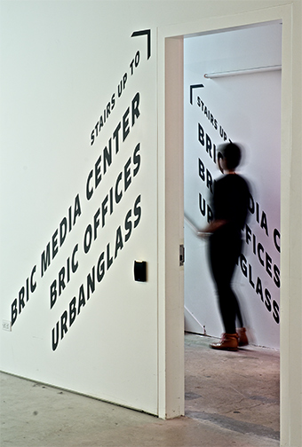 BRIC House Directional Wayfinding