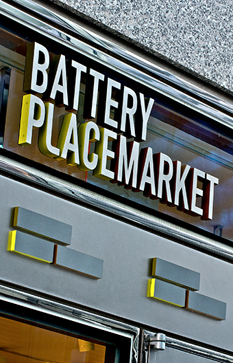 Conrad New York Wayfinding Signage Detail