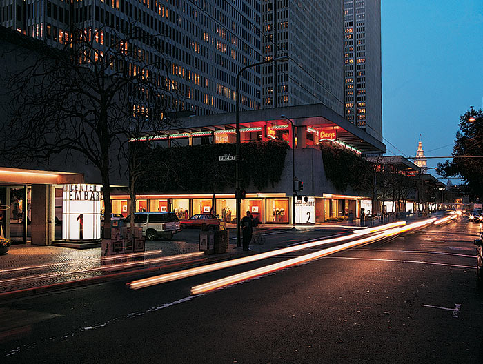 Embarcadero Center at night