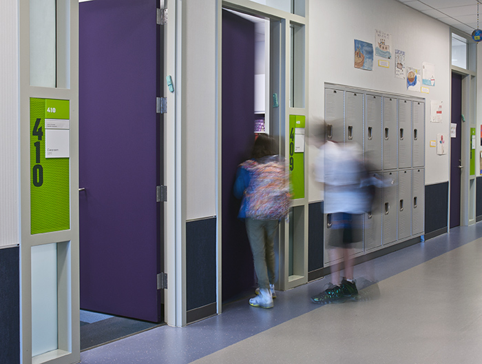 Heschel Classroom Corridor