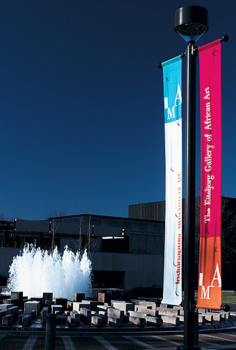 Indianapolis Museum of Art banners