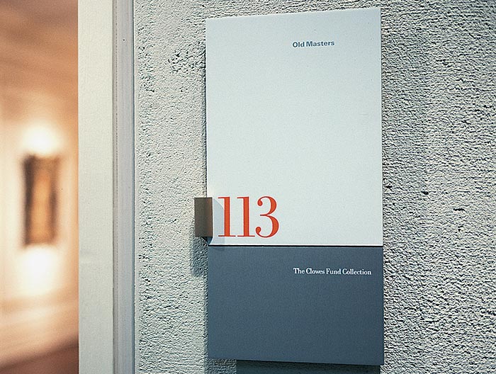 Indianapolis Museum of Art gallery identification