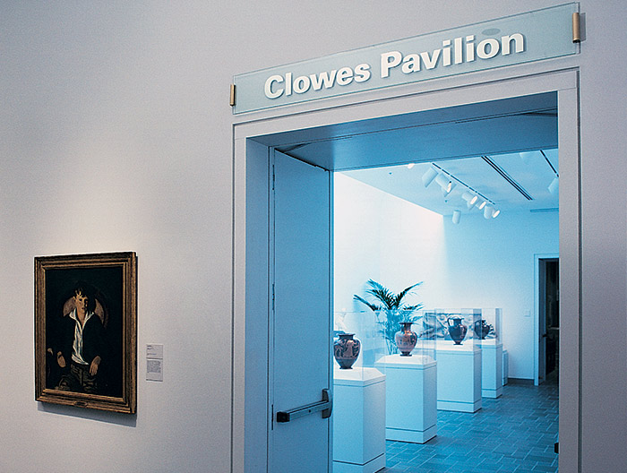 Indianapolis Museum of Art pavilion identification