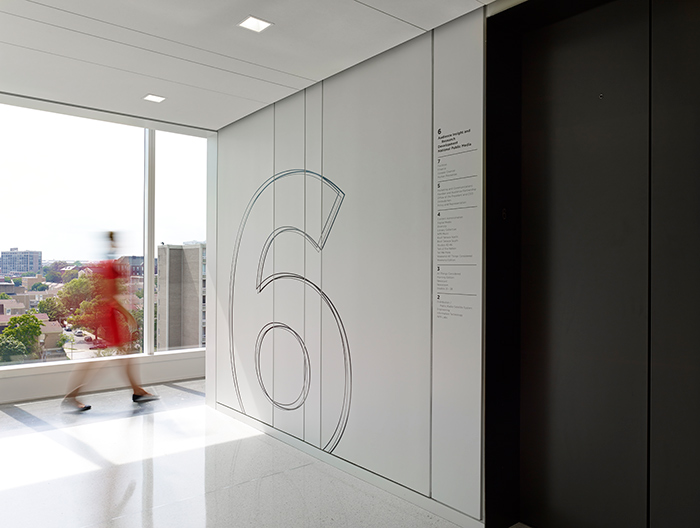 NPR Headquarters newsroom murals