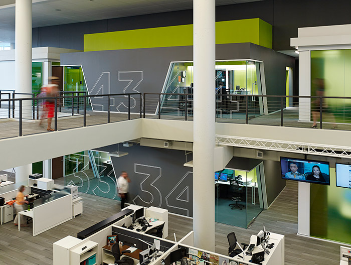 NPR Headquarters newsroom murals