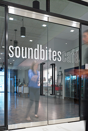 NPR Headquarters exterior icon tower