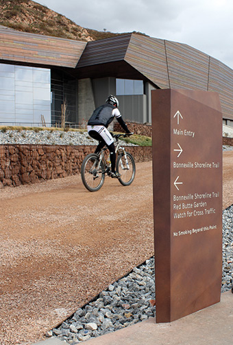 Natural History Museum of Utah wayfinding