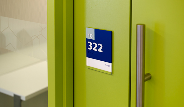 Novo Nordisk room identification panel