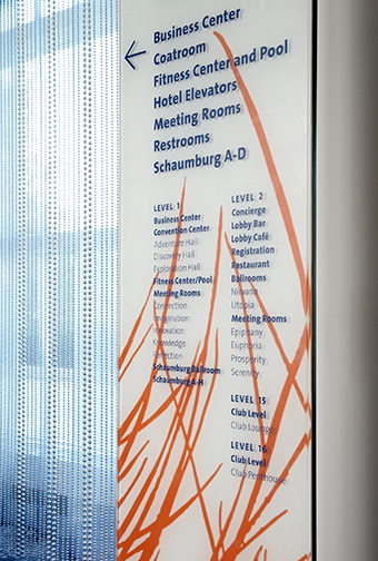 Renaissance Schaumburg Hotel and Convention Center directory detail