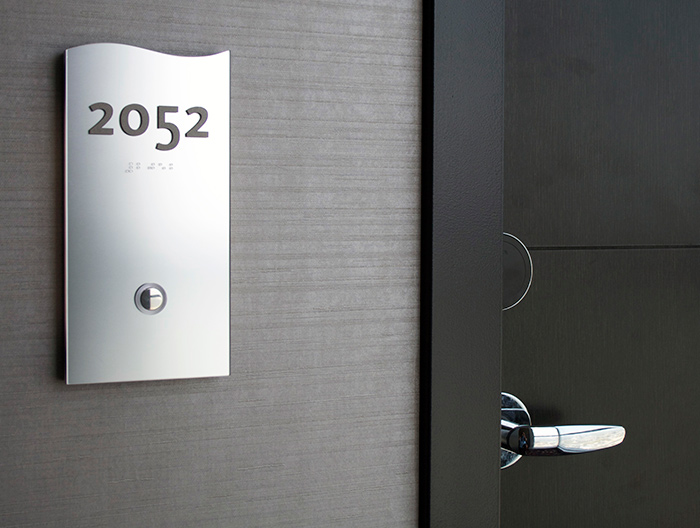 Revel Hotel and Casino room sign