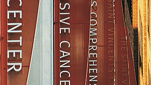 St. Vincents Comprehensive Cancer Center environmental graphics