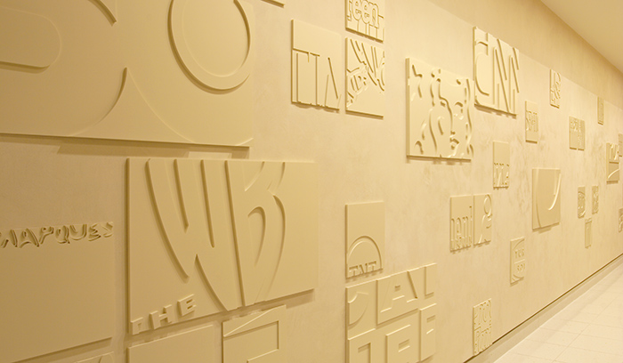 Time Warner Center mural detail