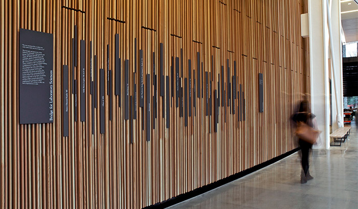 Vassar College Integrated Science Commons Interior