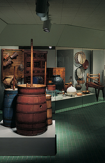 Kraft General Foods Corporate Museum butter churn