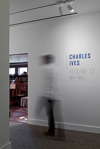 Charles Ives Exhibition Entrance