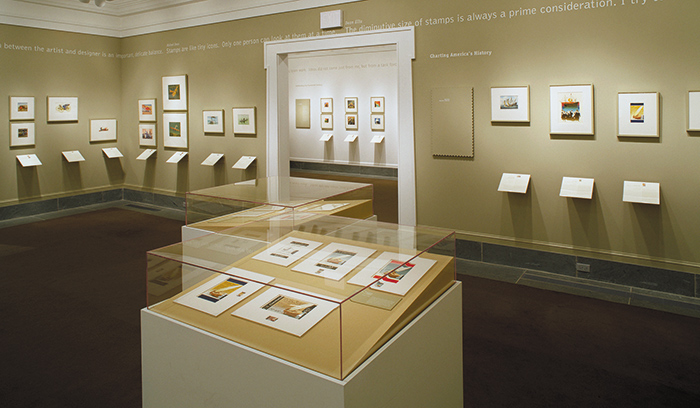 three-dimensional exhibition panels