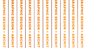 Graphic Design + Architecture publication